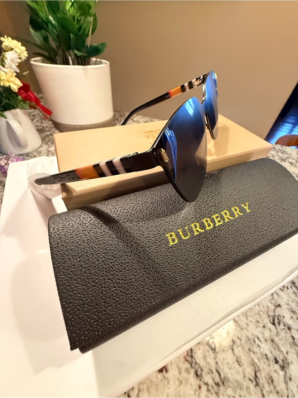 Black Frame Sunglasses with Dark Lenses